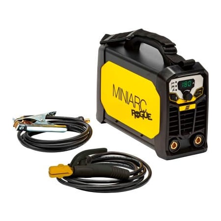 Esab Welding & Cutting ESAB® Miniarc Rogue ES180I Stick Welder, 1 Phase, 120/230V, 180A, 13' Cable, SMAW, Yellow 700500070